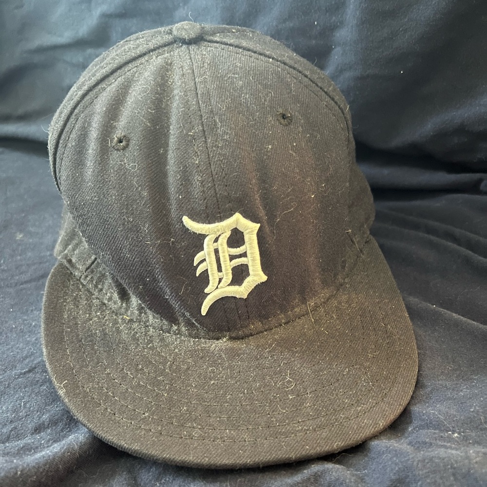 Detroit Tigers New Era Navy authen collection On-Field Home 59FIFTY Fitted Hat